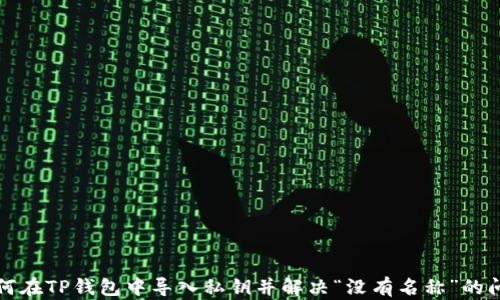 
如何在TP钱包中导入私钥并解决“没有名称”的问题