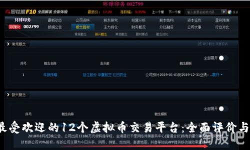 2023年最受欢迎的12个虚拟币交易平台：全面评价与投资指南