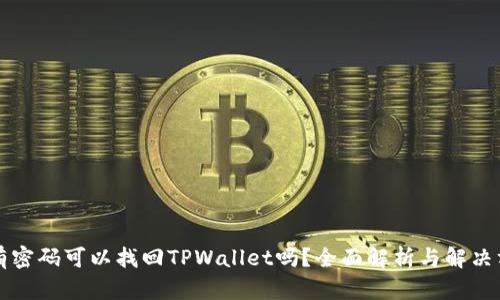只有密码可以找回TPWallet吗？全面解析与解决方案